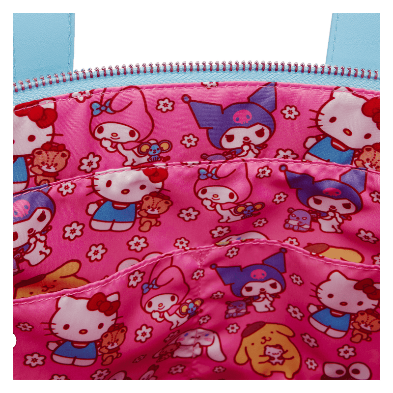 Loungefly Sanrio Cinnamoroll Cosplay Sherpa Tote Crossbody Bag with Coin Bag - EPIKKO Accesorios