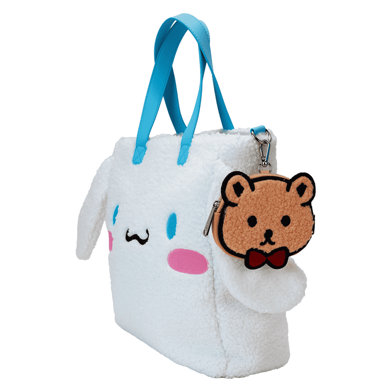 Loungefly Sanrio Cinnamoroll Cosplay Sherpa Tote Crossbody Bag with Coin Bag - EPIKKO Accesorios