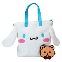 Loungefly Sanrio Cinnamoroll Cosplay Sherpa Tote Crossbody Bag with Coin Bag - EPIKKO Accesorios