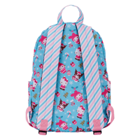 Loungefly Sanrio Kuromi Holiday All-Over Print Full-Size Backpack - EPIKKO Accesorios