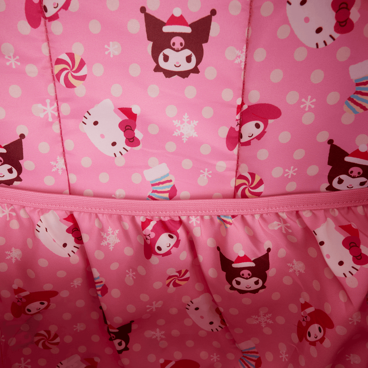 Loungefly Sanrio Kuromi Holiday All-Over Print Full-Size Backpack - EPIKKO Accesorios