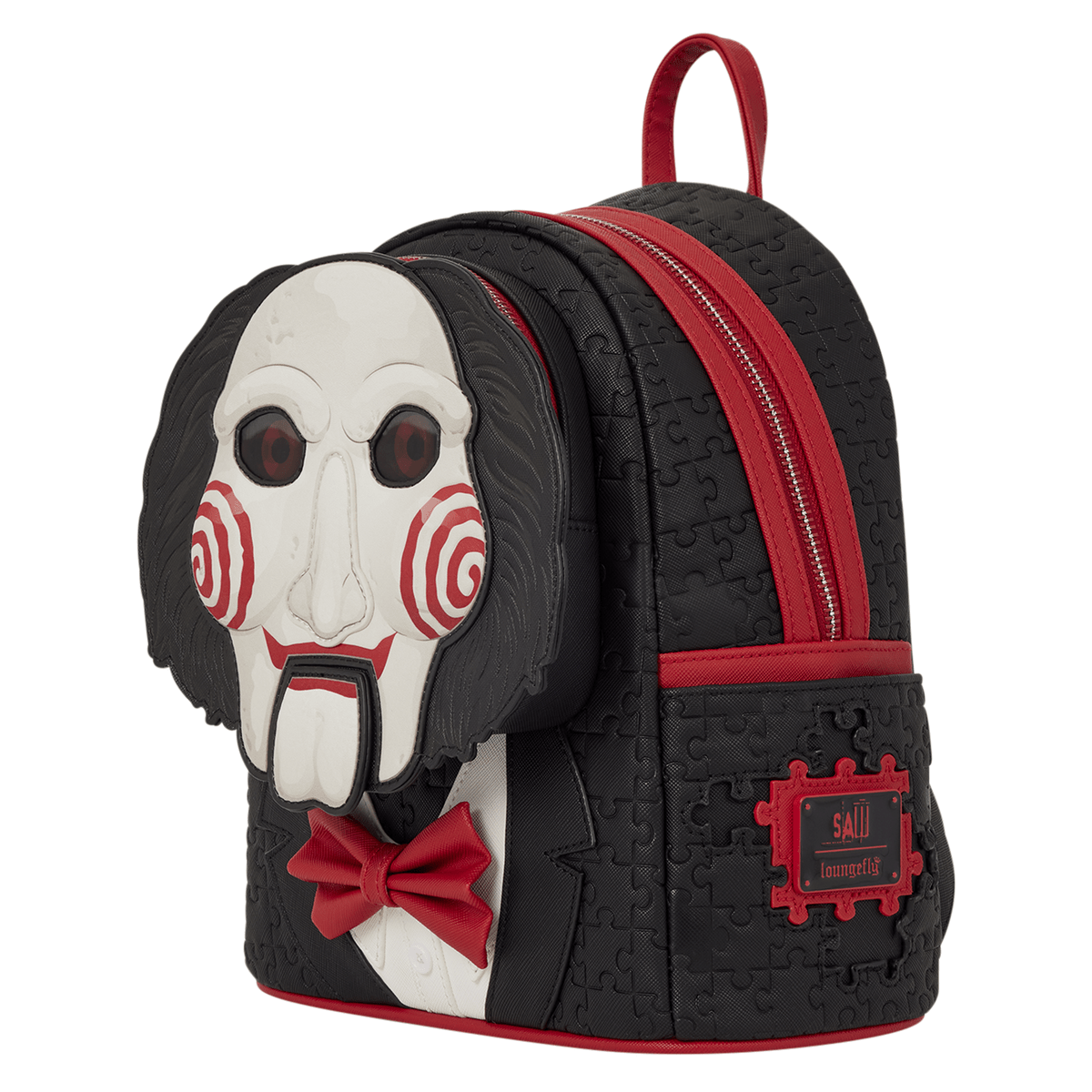Loungefly Saw Exclusive Billy Puppet Lenticular Cosplay Mini Backpack - EPIKKO Accesorios