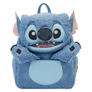 Loungefly Stitch Plush Sherpa Cosplay Mini Backpack - EPIKKO Accesorios