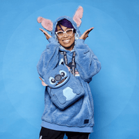 Loungefly Stitch Plush Sherpa Cosplay Mini Backpack - EPIKKO Accesorios