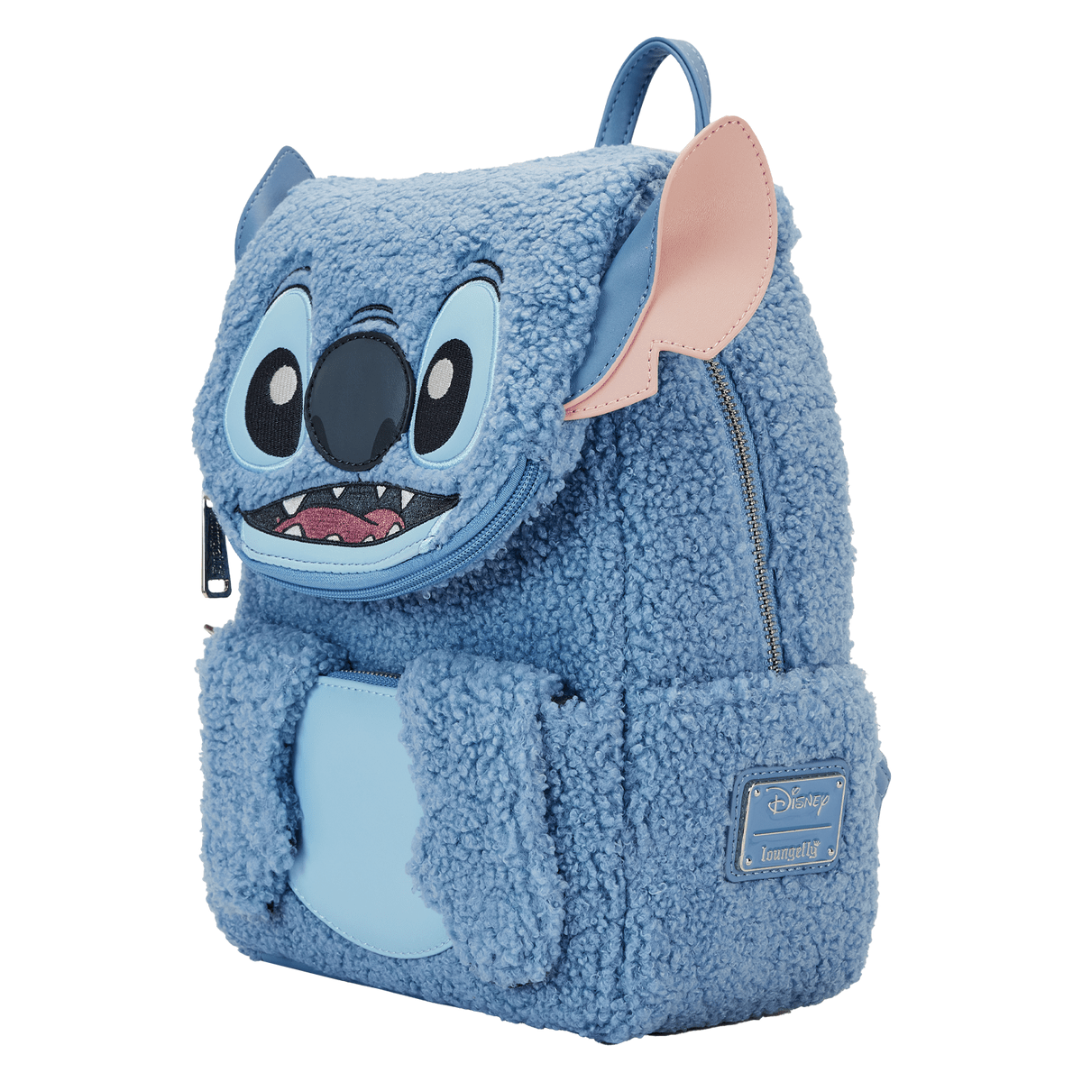 Loungefly Stitch Plush Sherpa Cosplay Mini Backpack - EPIKKO Accesorios