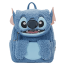 Loungefly Stitch Plush Sherpa Cosplay Mini Backpack - EPIKKO Accesorios