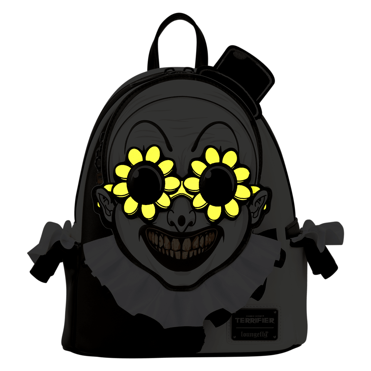 Loungefly Terrifier Exclusive Art the Clown Glow Cosplay Mini Backpack - EPIKKO Accesorios