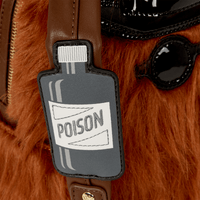 Loungefly The Addams Family Exclusive Cousin Itt Plush Cosplay Mini Backpack - EPIKKO Accesorios