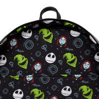 Loungefly The Nightmare Before Christmas Jack Skellington Cosplay Full-Size Glow Backpack - EPIKKO Accesorios