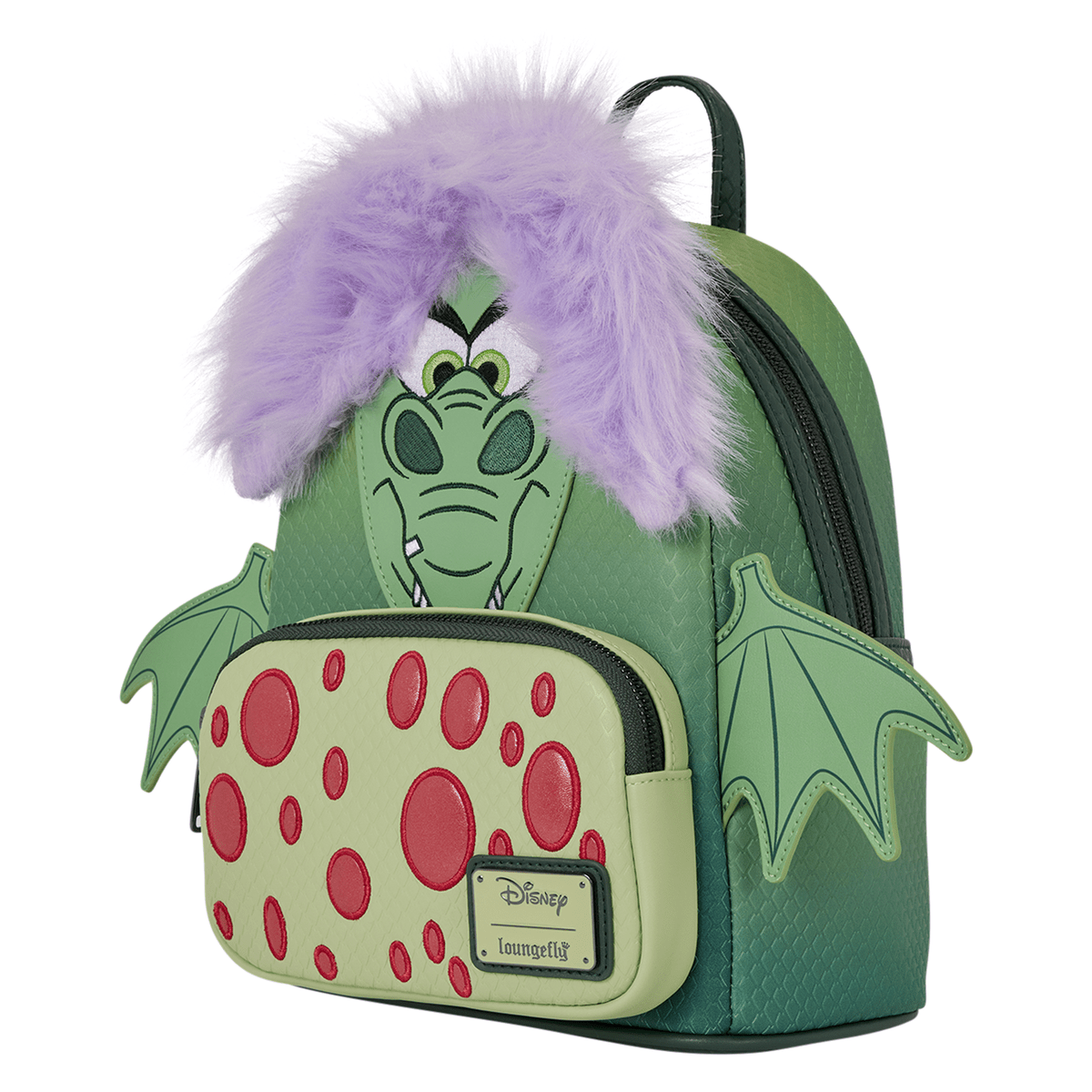 Loungefly The Sword in the Stone Madam Mim Dragon Cosplay Mini Backpack - EPIKKO Accesorios