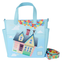 Loungefly Up Balloon House Convertible Backpack & Tote Crossbody Bag - EPIKKO Accesorios