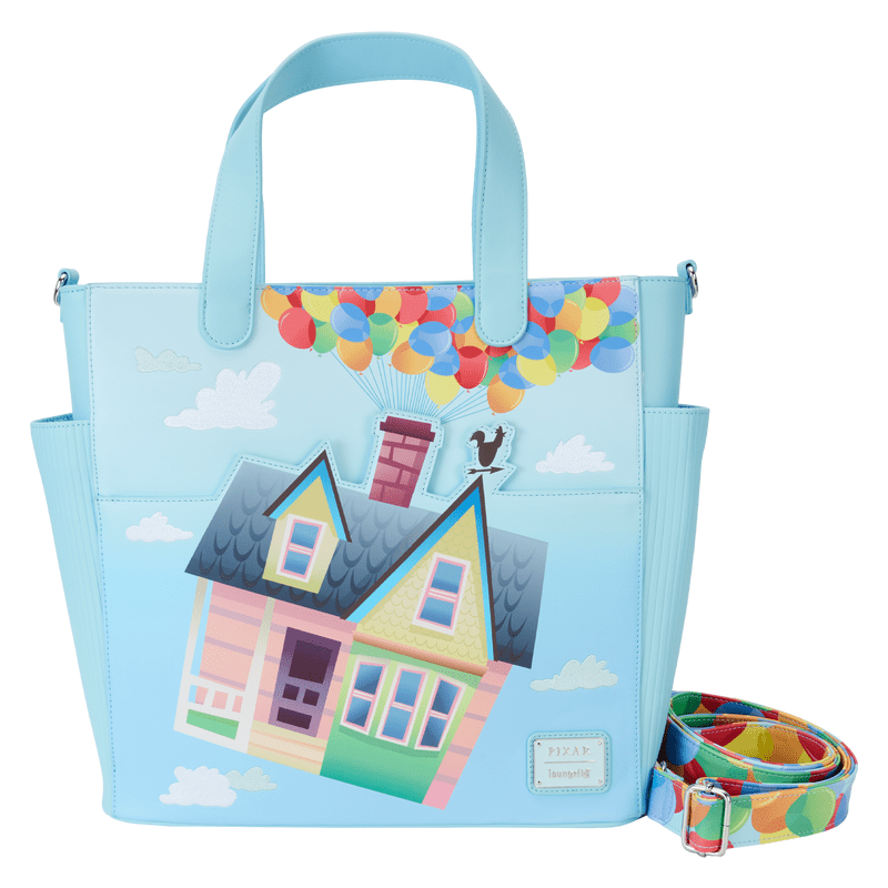 Loungefly Up Balloon House Convertible Backpack & Tote Crossbody Bag - EPIKKO Accesorios