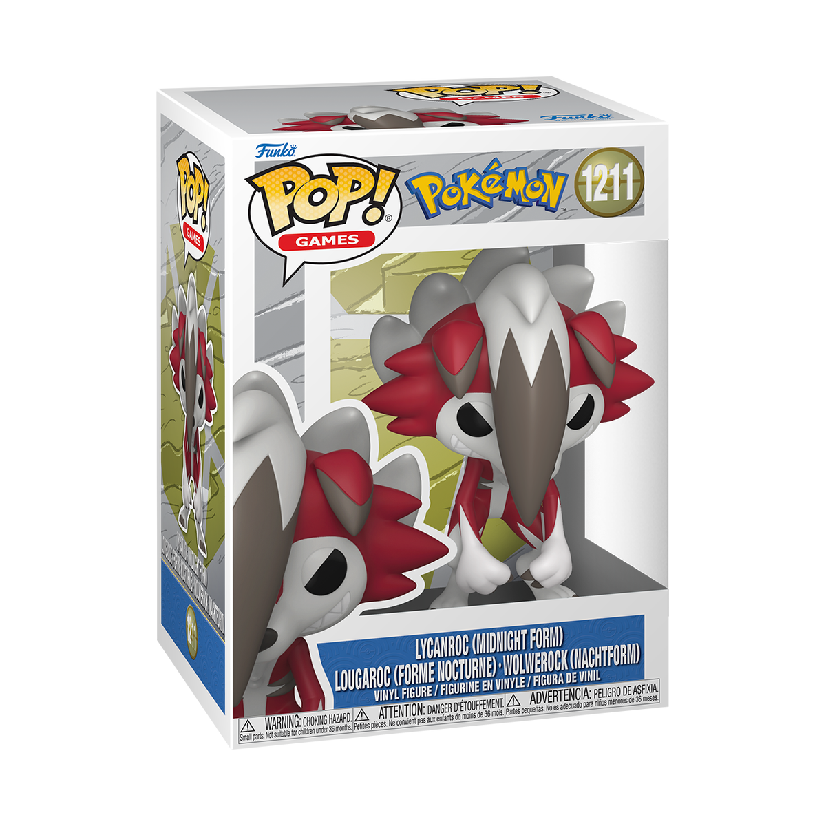 Funko POP! 1211 Lycanroc (Midnight Form) - EPIKKO Anime & Manga