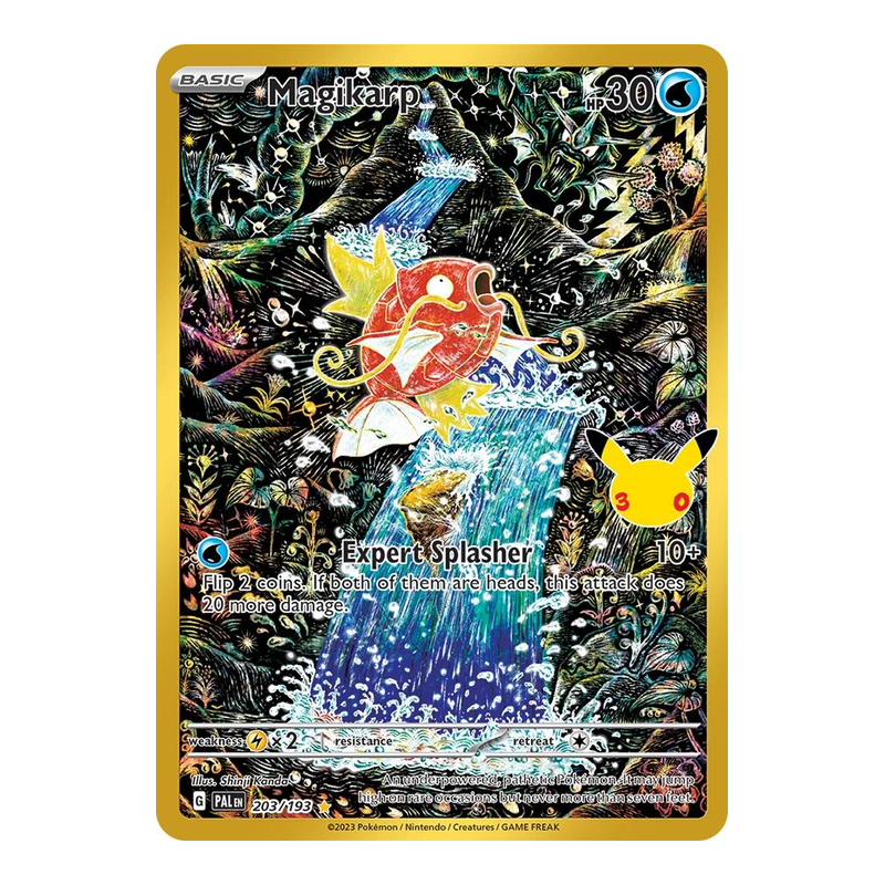 Magikarp 203/193 - 30th Celebration Classic Collection - Pokémon TCG (Inglés) - EPIKKO Pokémon TCG