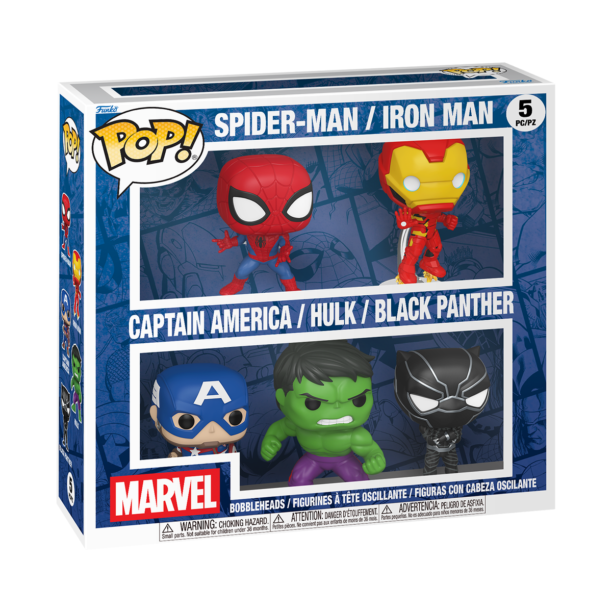Funko POP! 94798 Marvel 5-Pack - EPIKKO Comics & Superheroes