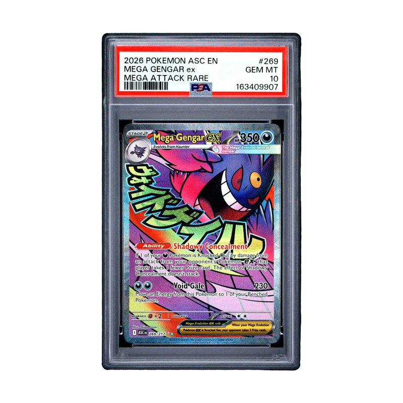 Mega Gengar ex #269 Ascended Heroes PSA 10