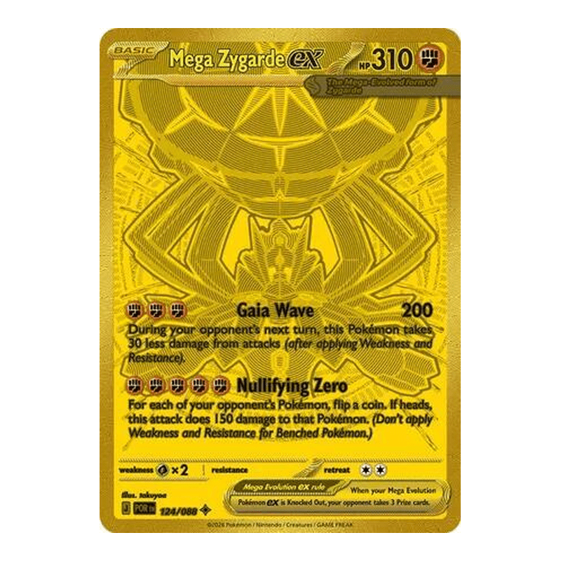 Mega Zygarde ex 124/088 - ME03: Perfect Order - Pokémon TCG (Inglés) - EPIKKO Pokémon TCG