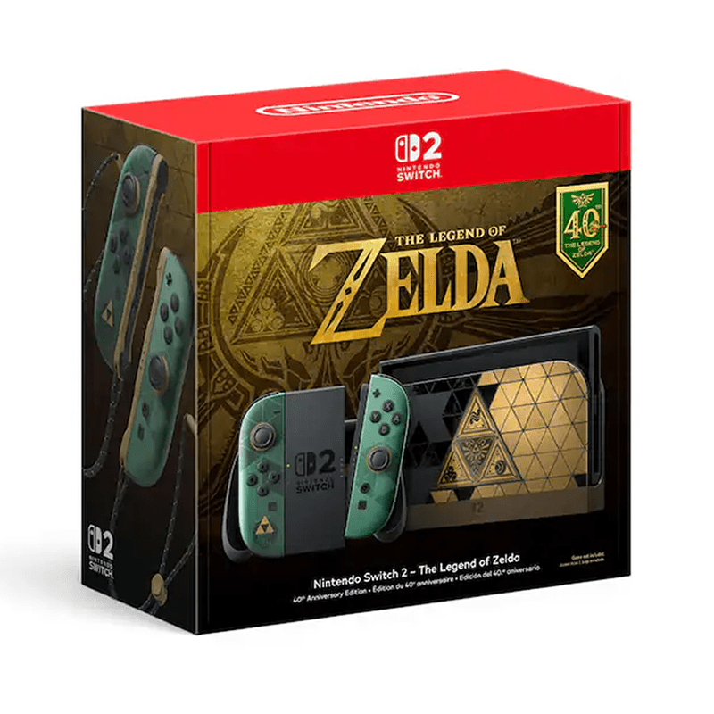 Nintendo Switch 2 – Edición Especial The Legend of Zelda 40th Anniversary - EPIKKO Videojuegos