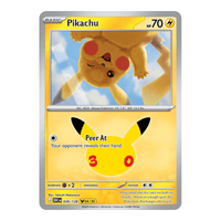 Pikachu 026/128 - 30th Celebration - Pokémon TCG (Inglés) - EPIKKO Pokémon TCG