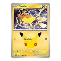 Pikachu 030/128 - 30th Celebration - Pokémon TCG (Inglés) - EPIKKO Pokémon TCG