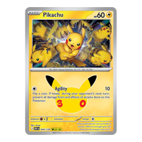 Pikachu 044/128 - 30th Celebration - Pokémon TCG (Inglés) - EPIKKO Pokémon TCG