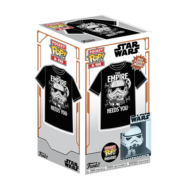 Pocket & TEE Stormtrooper XL Infantil - EPIKKO Películas y TV