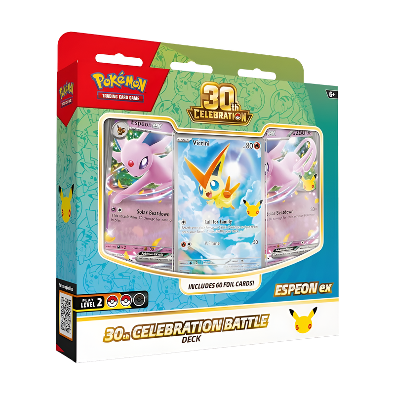 Pokémon TCG: 30th Celebration Battle Deck (Espeon) - EPIKKO Anime & Manga