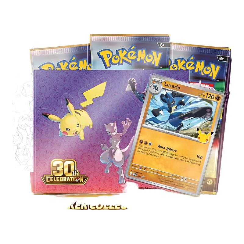 Pokémon TCG: 30TH Celebration Tech Sticker Collection (Mew) - EPIKKO Anime & Manga