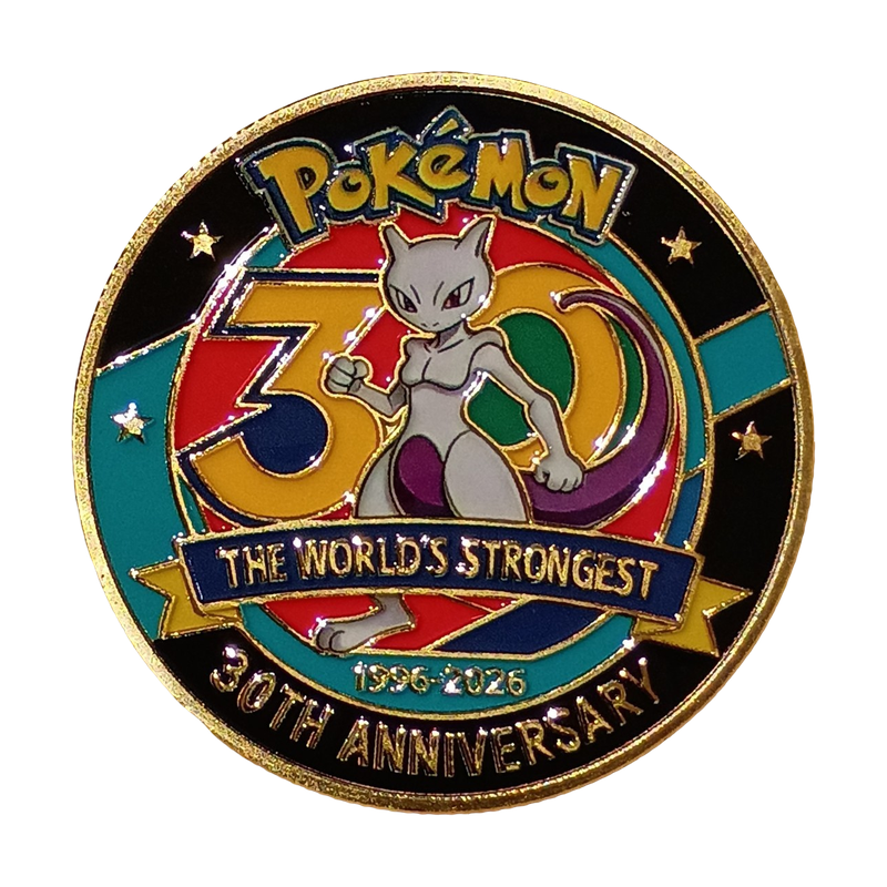 Pokémon 30th Anniversary 1996-2026 6 PCS Commemorative Coin Set - EPIKKO Anime & Manga