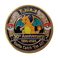 Pokémon 30th Anniversary 1996-2026 6 PCS Commemorative Coin Set - EPIKKO Anime & Manga