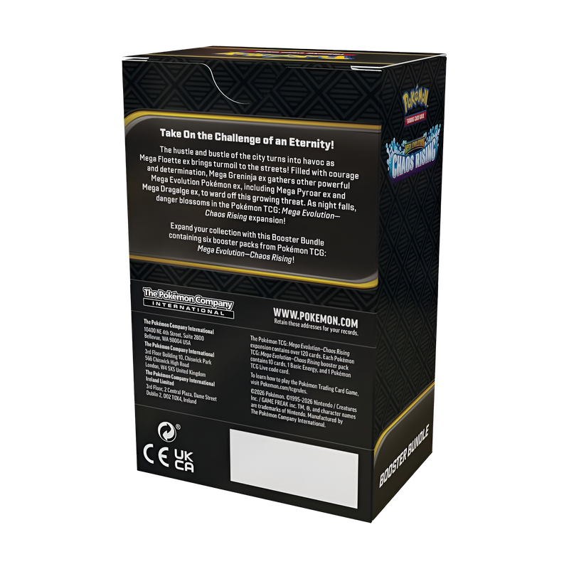 Pokemon TCG: Mega Evolution—Chaos Rising Booster Bundle - EPIKKO Anime & Manga