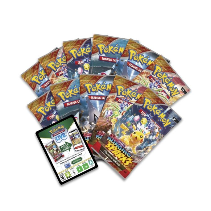 Pokémon TCG: Scarlet & Violet-Surging Sparks Elite Trainer Box - EPIKKO Anime & Manga