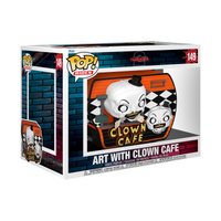 Funko POP! 149 Rides Deluxe Art with Clown Cafe - EPIKKO Películas y TV