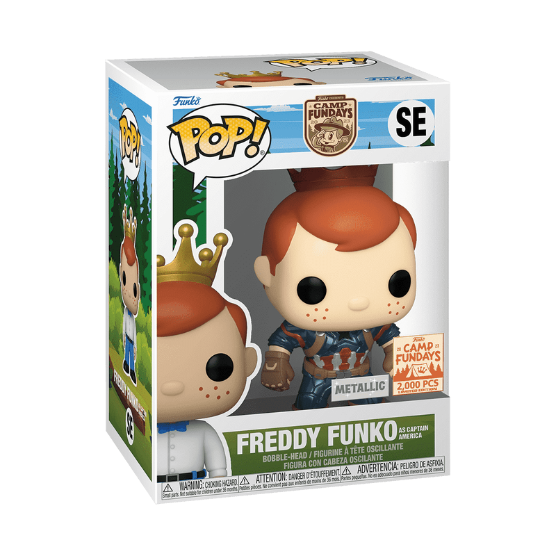 SE Freddy Funko as Captain America - EPIKKO Favoritos Fandom