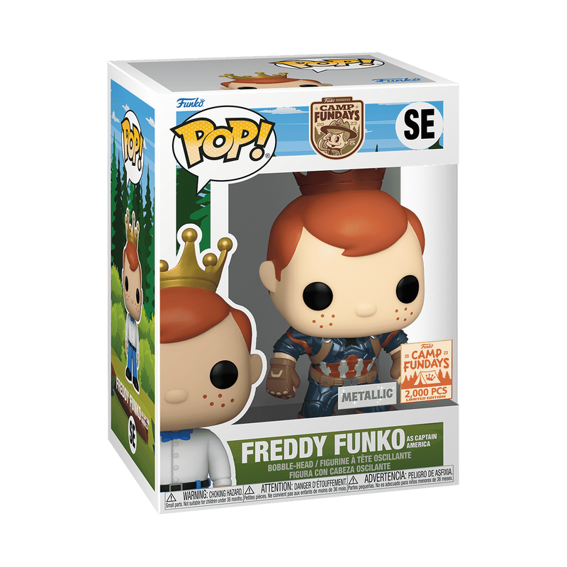 #SE Freddy Funko as Captain America