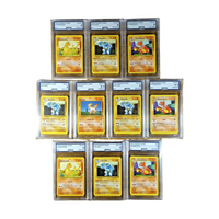 Set Charmeleon, Charmander, Machoke Unlimited AGS of 10 - 1999 - EPIKKO Anime & Manga