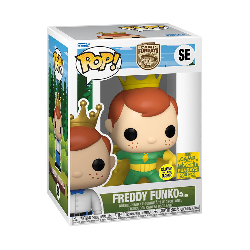 #SE Freddy Funko as Vision (GITD)