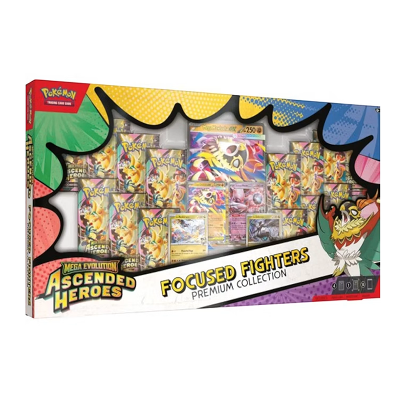 TCG Ascended Heroes Focused Fighters Premium Collection