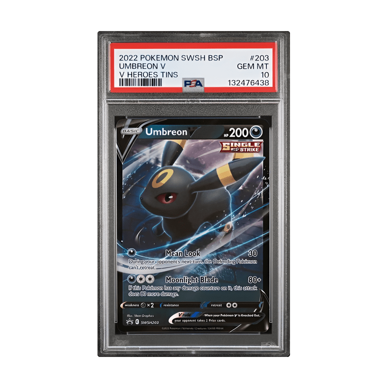 Umbreon V - SWSH203 - Black Star Promo - Sword & Shield - PSA 10 - Pokemon TCG
