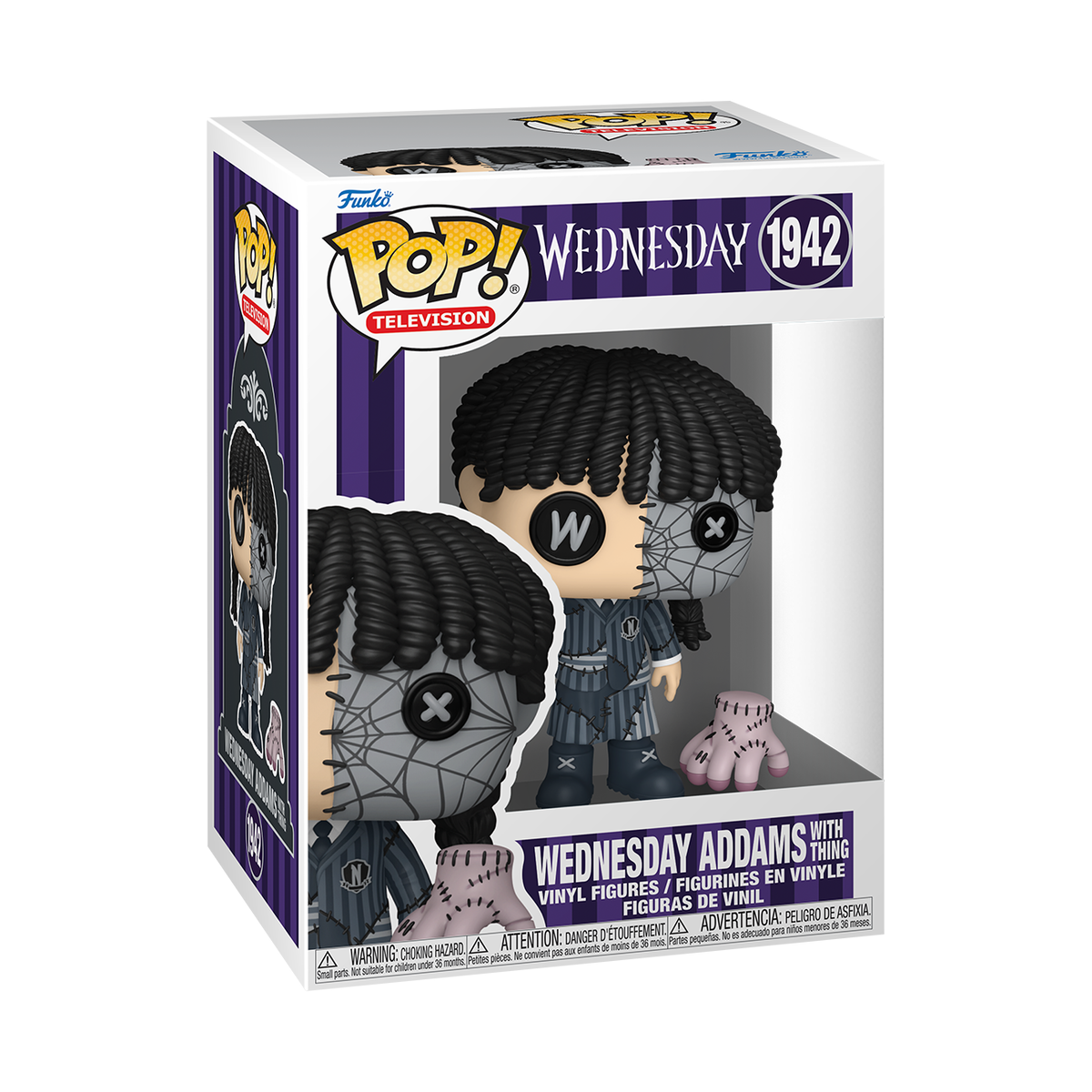 Funko POP! 1942 Wednesday Addams (Patchwork) - EPIKKO Películas y TV