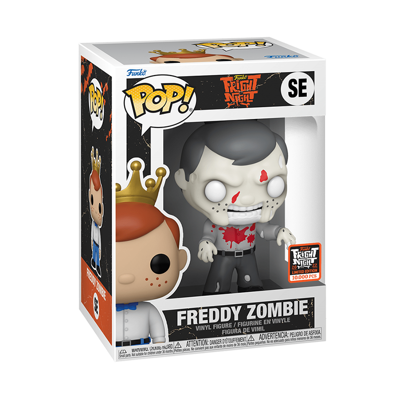 #SE Freddy Funko Zombie (Black and white)